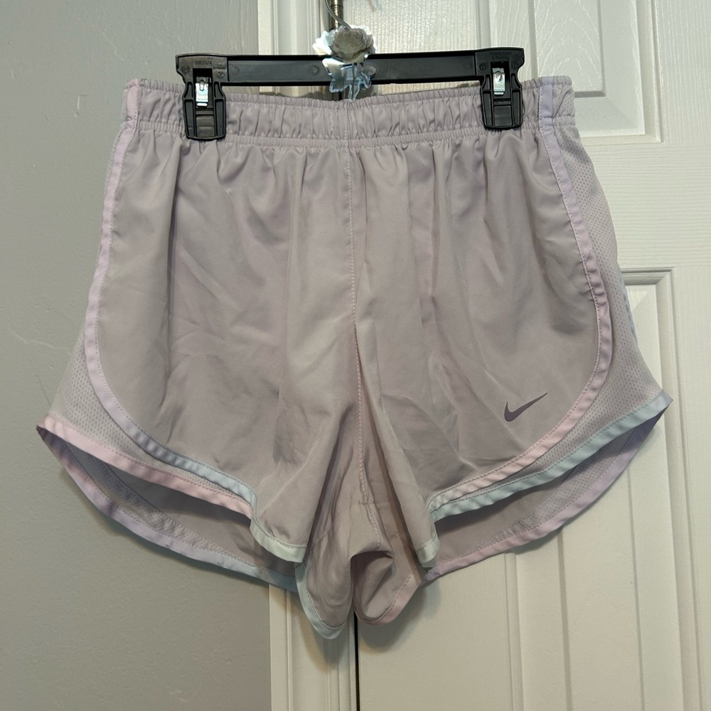 Nike Women's Soft Purple Athletic Shorts